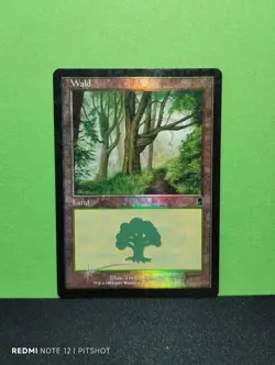 FOIL Wald / Forest - MTG Magic - Image 1