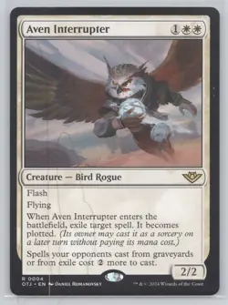 Aven Interrupter Normal R Outlaws of Thunder Junction 4 NM - Image 1