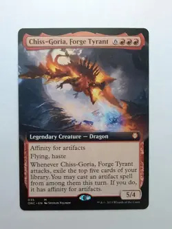MTG Chiss-Goria, Forge Tyrant (ONC) Phyrexia All Will Be One Extended Regular 35 - Image 1