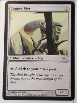 Copper Myr - Mirrodin - Magic the Gathering MTG Nice! - Image 1