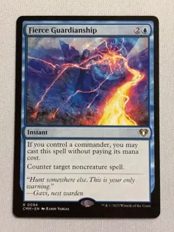 Fierce Guardianship - Commander Masters -MTG NM - Image 1