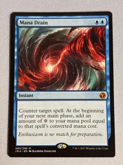 Mana Drain - Iconic Masters - LP MTG Magic - Image 1