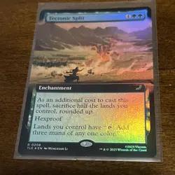 Tectonic Split (Extended Art Foil) Rare MTG Avatar Eternal - Image 1