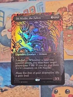 MTG Ob Nixilis, the Fallen Foil Secret Lair Encyclopedia - Image 1