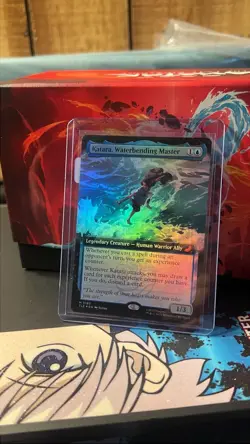 Katara Waterbending Master Borderless Foil (Ready To Ship, In Hand) - Image 1