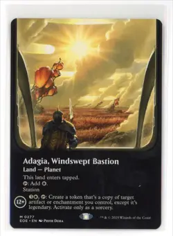 MtG EOE Adagia, Windswept Bastion #277 Borderless Non-Foil - Image 1