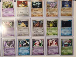 Pokemon Near Complete Set EX Firered Leafgreen EX Set Japanese English mix READ - Image 2
