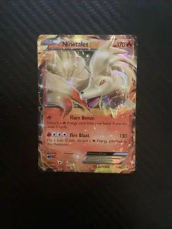 Ninetales EX ULTRA RARE 13/83 Pokemon XY Generations TCG Holo 2016 NM - Image 1