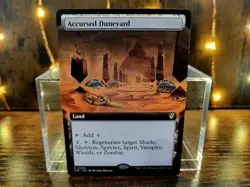 MTG Accursed Duneyard - Extended Art - Regular Non-Foil - DRC - R - 0036 NM - Image 1