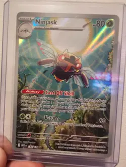 Ninjask 137/132 Me01: Mega Evolution Holo Pokemon Card TCG - Image 1