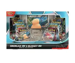 Pokemon Snorlax ex & Blissey ex Special Collection Box Walmart Exclusive - Image 1
