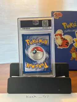 Pokemon LEGENDARY COLLECTION Dark Persian #6 REVERSE HOLO FOIL PSA 9 Mint - Image 2