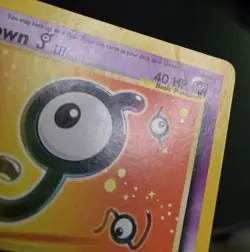 Pokemon TCG - UNOWN J #38 - BLACK STAR PROMO - SPELL OF THE UNOWN (2001) - MP - Image 2