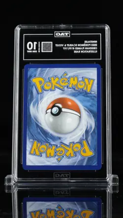 Ninetales 199/197 Illustration Rare Pokemon Obsidian Flames TAG Gem Mint 10 - Image 2