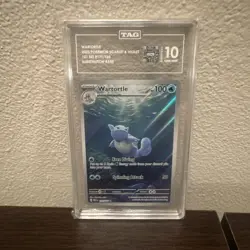 Tag 10 GEM MINT Wartortle 171/165 SV Pokemon 151 2023 English IR - Image 1