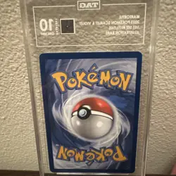 Tag 10 GEM MINT Wartortle 171/165 SV Pokemon 151 2023 English IR - Image 2