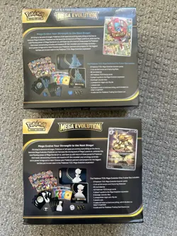 Pokemon Lot Of 2 Mega Evolution Elite Trainer Boxes ETBs New Factory Sealed - Image 2