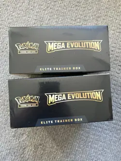 Pokemon Lot Of 2 Mega Evolution Elite Trainer Boxes ETBs New Factory Sealed - Image 5