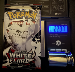 Pokemon TCG: White Flare - English Booster Pack SEALED - 22.87g - Image 1