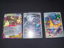 POKEMON Mega Lopunny Ex 084/094 & Steelix 150/132 Me01 & Lonos Kilowattrel NM - Image 1