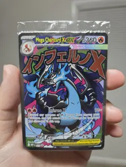 Pokemon TCG Phastasmal Flames Charizard X EX 023 and Oricorio 022 Sealed Promo's - Image 1