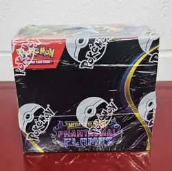 Sealed Pokemon Mega Evolution Phantasmal Flames Booster Box 36 Booster Packs - Image 1