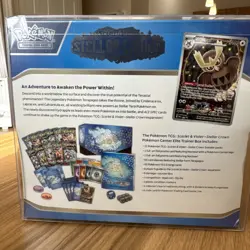 Stellar Crown Pokemon Center Exclusive Elite Trainer Box ETB TCG Factory Sealed - Image 3