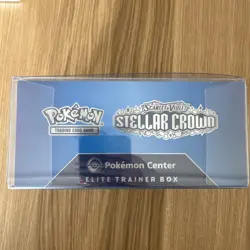 Stellar Crown Pokemon Center Exclusive Elite Trainer Box ETB TCG Factory Sealed - Image 5