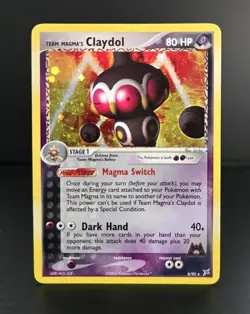 Pokemon TCG - CLAYDOL - 8/95 - HOLO RARE - EX: TEAM MAGMA VS TEAM AQUA 2004 - LP - Image 1