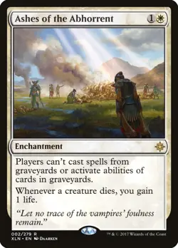 1x - Ashes of the Abhorrent - Ixalan - NM MTG - Image 1