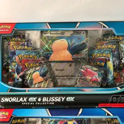 Pokemon LOT Snorlax Ex & Blissey Ex Special Collection Box+ Greninja Kingdra Ex - Image 2