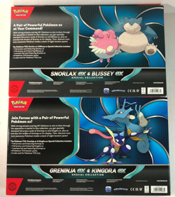 Pokemon LOT Snorlax Ex & Blissey Ex Special Collection Box+ Greninja Kingdra Ex - Image 4