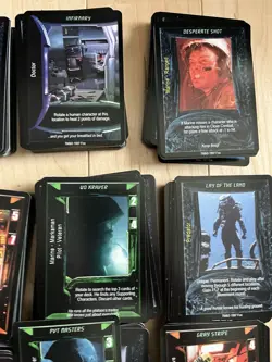 ALIENS PREDATOR CCG VTG 1997 Card Lot - 800+ Cards in MP Condition - Image 4