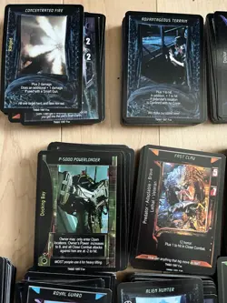 ALIENS PREDATOR CCG VTG 1997 Card Lot - 800+ Cards in MP Condition - Image 5