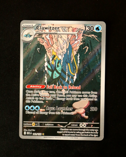 Pokemon Card TCG - Clawitzer 141/132 - Mega Evolution - Illustration Rare - NM ? - Image 1