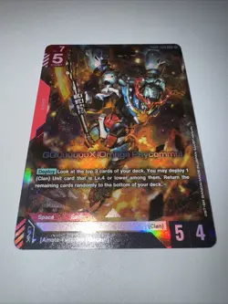 Gundam Card Game GD02-038 LR GQuuuuuuX (Omega Psycommu) Card Game TCG CCG Eng - Image 4
