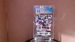 CGC 9.5 Pokemon Card Umbreon GX 80/149 Sun & Moon 2017 Blue Label - Image 1