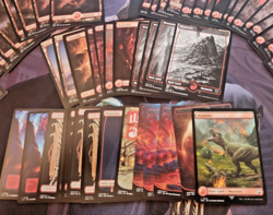 MTG Full Art Mountains Set - 57 Card Lot - NEO, ONE, DMU, UNF, THB, and More - Image 2