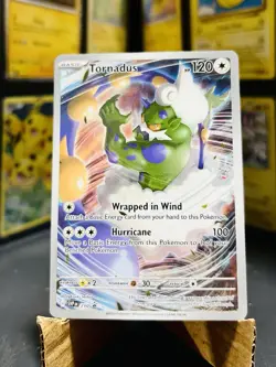 Tornadus 210 Promo Illustration Rare Holo Pokemon Card NM Condition Never Played - Image 1