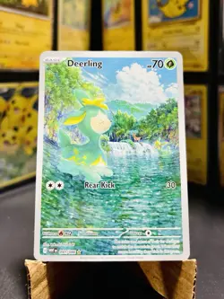 Deerling 091/086 Illustration Rare Holo Pokemon Card NM Condition Never Played - Image 1
