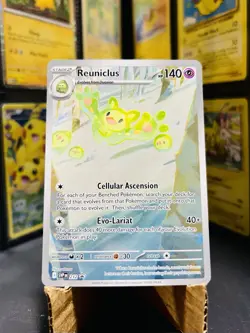 Reuniclus 212 Promo Illustration Rare Holo Pokemon Card NM Condition - Image 1