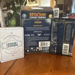 Riftbound League Of Legends Viktor Champion Deck, Origins Card Booster & Jinxset - Image 2