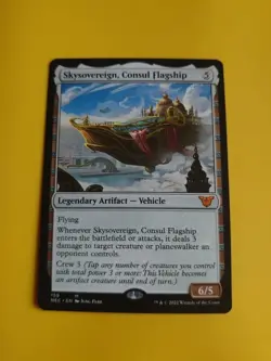 Skysovereign, Consul Flagship. Mythic Vehicle. NEC MTG Card. - Image 2