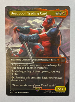 MTG - Secret Lair X Marvel's Deadpool - Deadpool, Trading Card - NM - Image 1