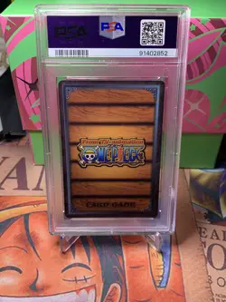 PSA 10 Enel W11 Gold Stamp Assault on Baroque Works One Piece Japanese Card 2002 - Image 2