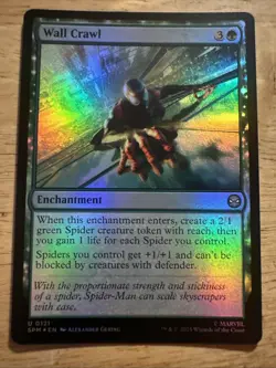 Magic: The Gathering Wall Crawl 0121 Marvel's Spider-Man Foil - Image 1
