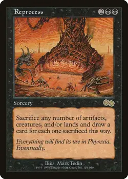 MTG - Reprocess - Urza's Saga - MP - Vintage - GeeksChest - Image 1