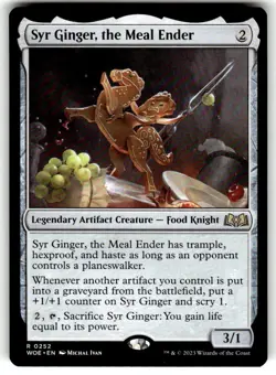 Syr Ginger, the Meal Ender Wilds of Eldraine Regular MTG - Image 1