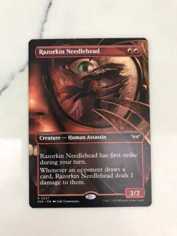 Razorkin Needlehead Extended Borderless MTG Magic the Gathering Card NM Mint DSK - Image 1