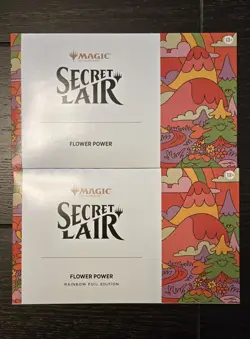 Flower Power Secret Lair Magic The Gathering Foil & Non-Foil - Image 1